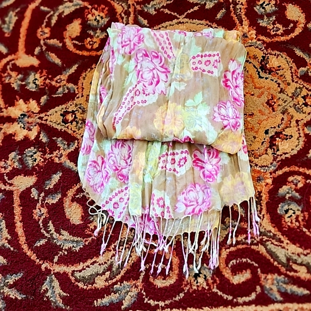 Floral Scarf